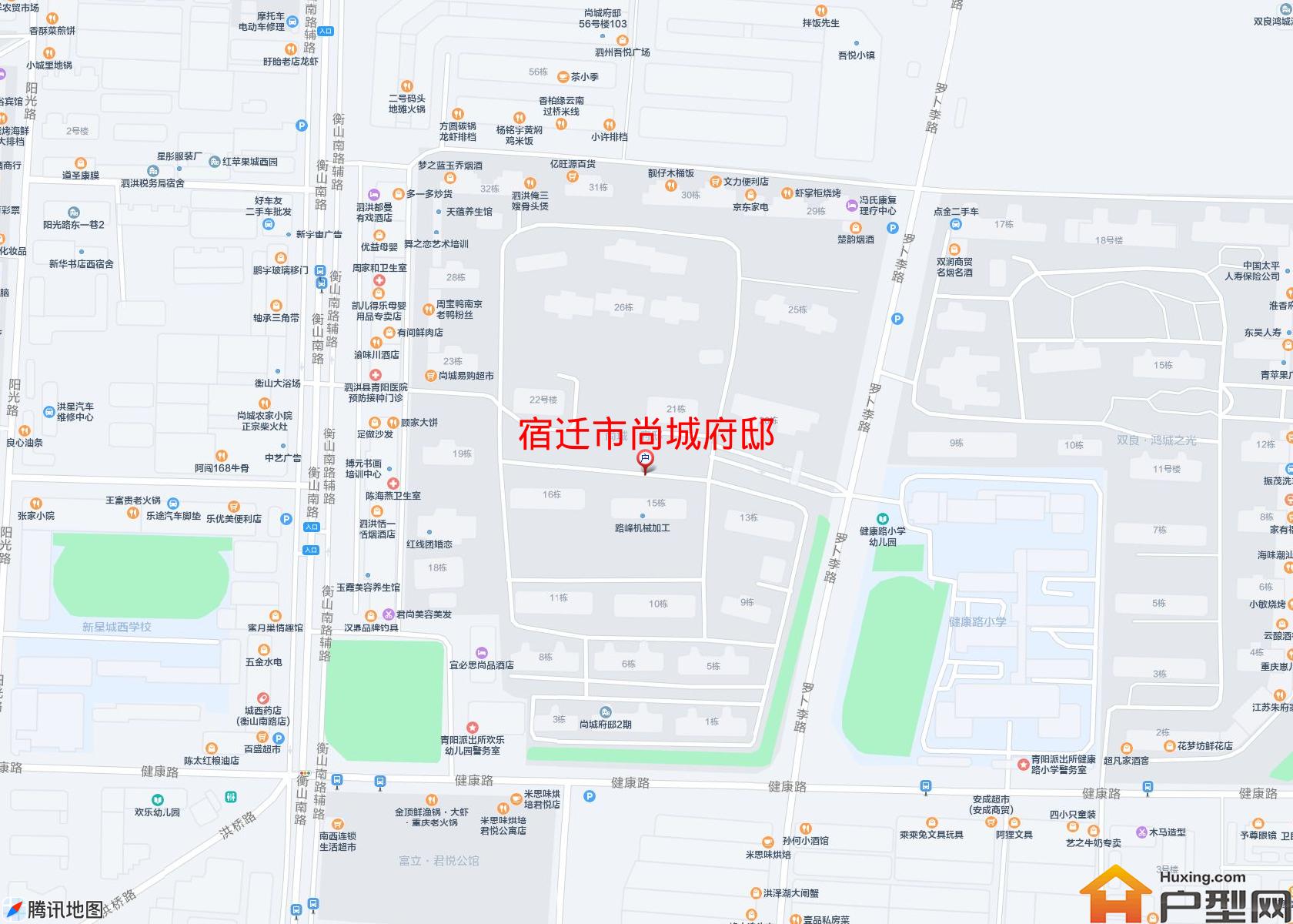 尚城府邸小区 - 户型网