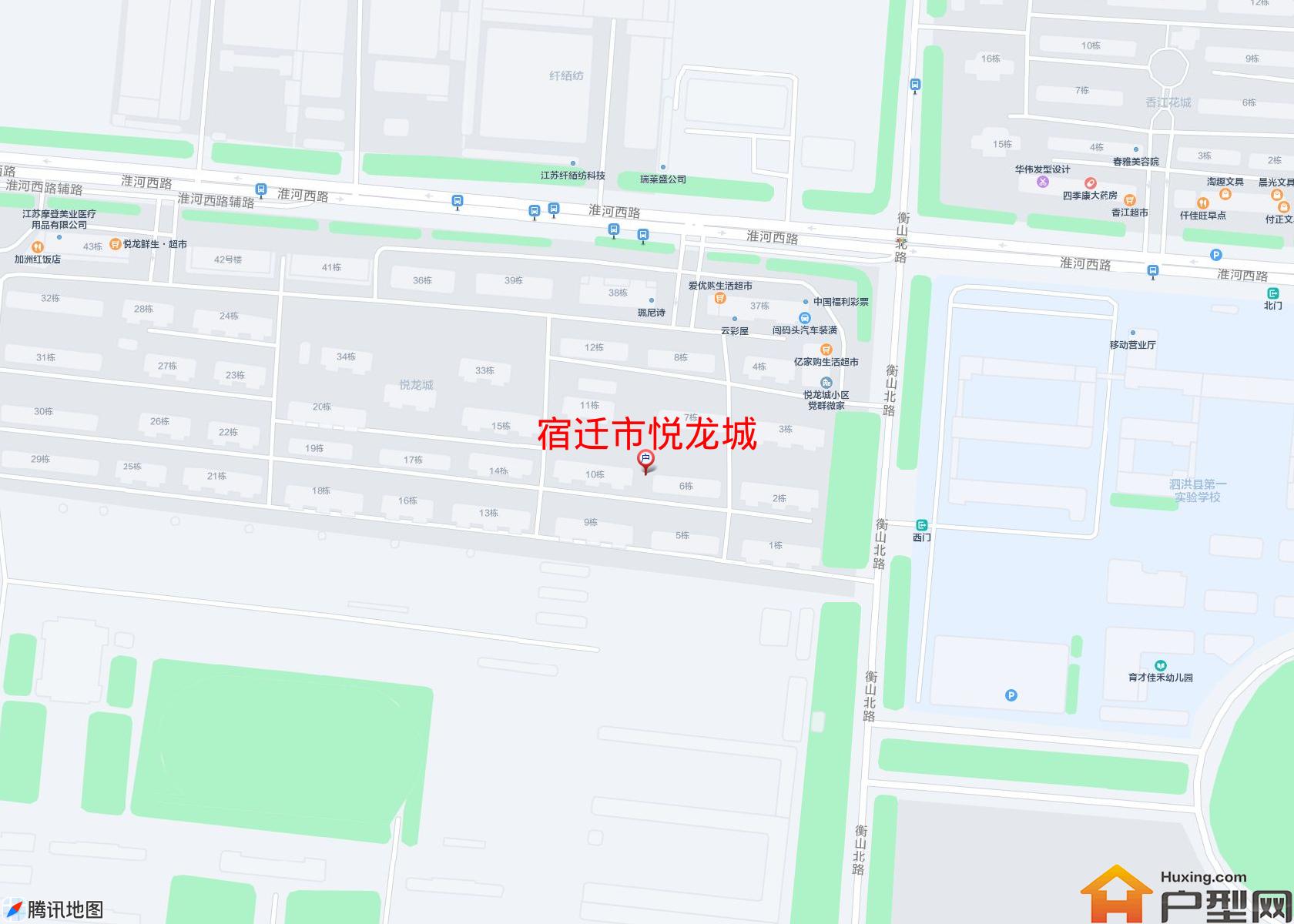 悦龙城小区 - 户型网