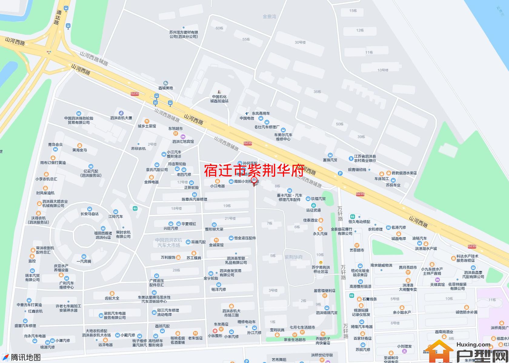 紫荆华府小区 - 户型网