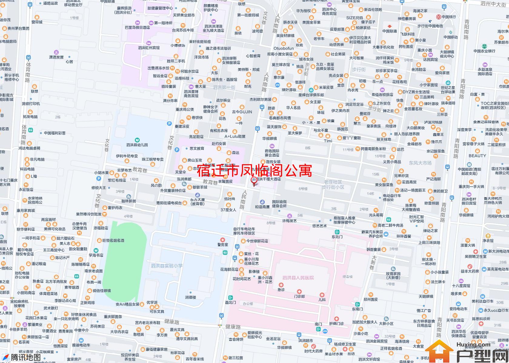 凤临阁公寓小区 - 户型网