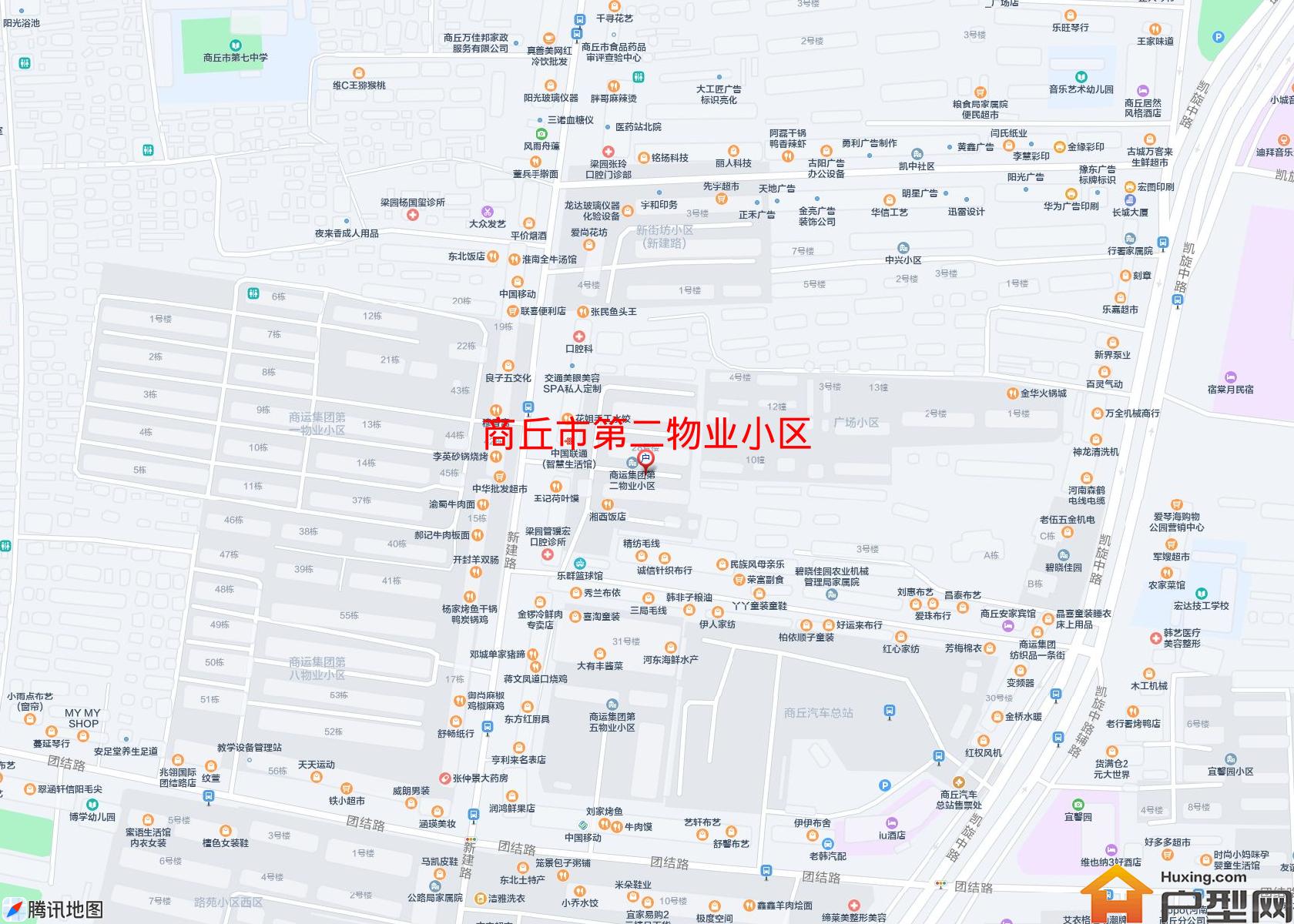 第二物业小区小区 - 户型网