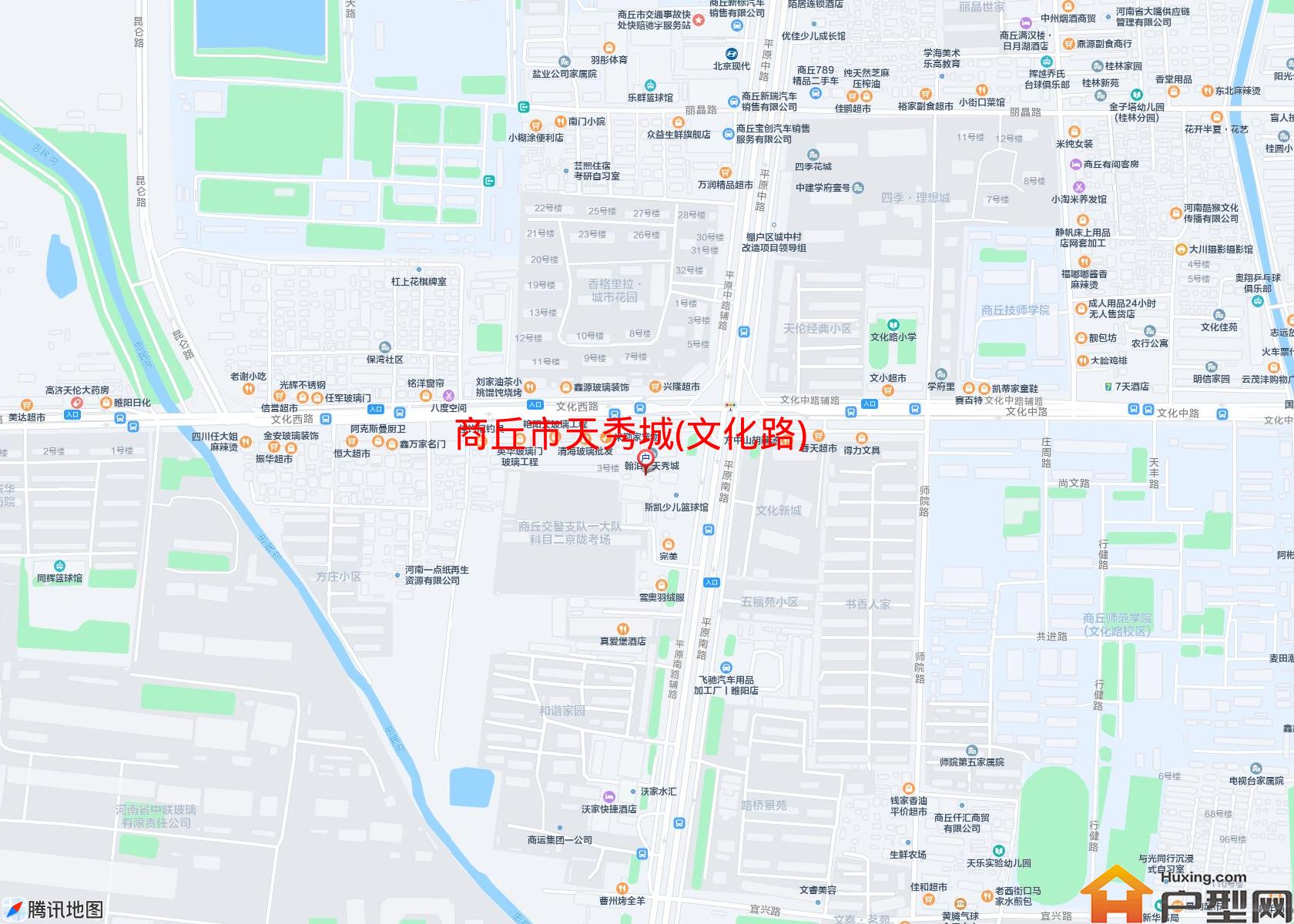 天秀城(文化路)小区 - 户型网