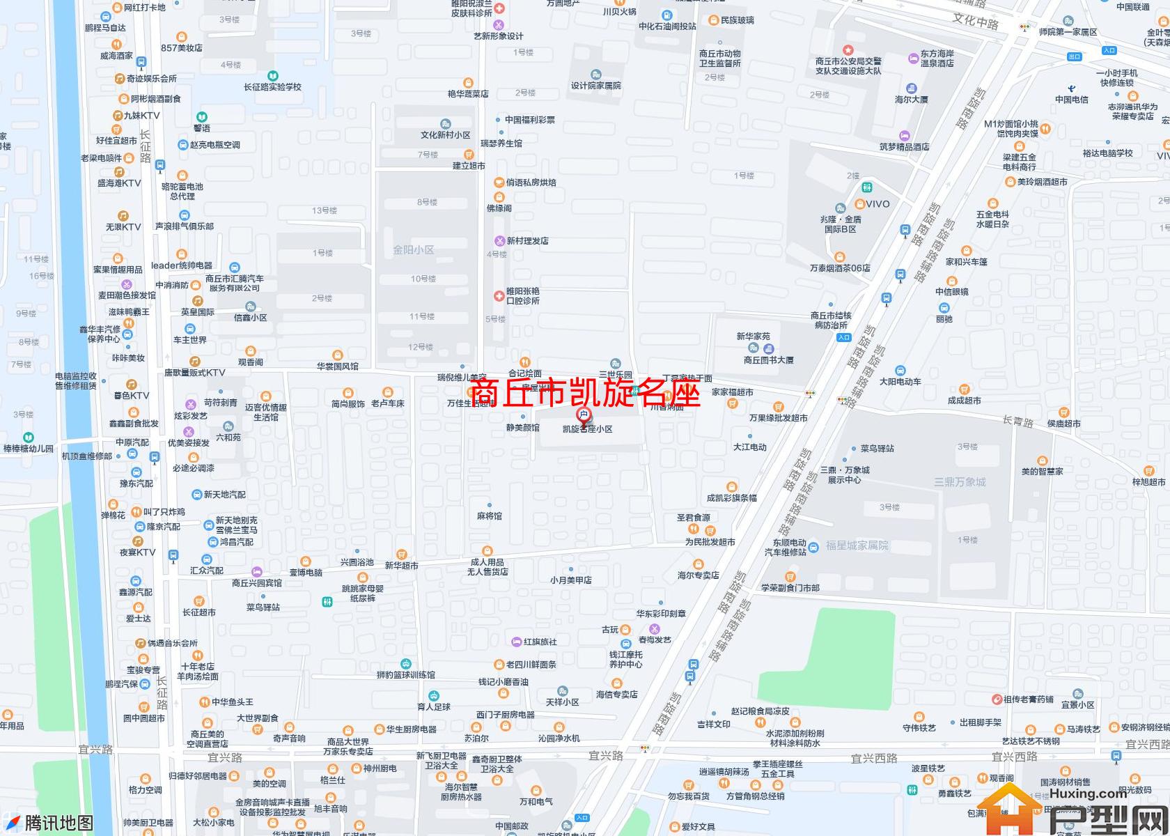 凯旋名座小区 - 户型网