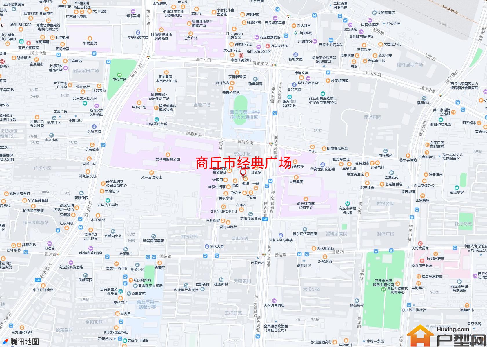 经典广场小区 - 户型网