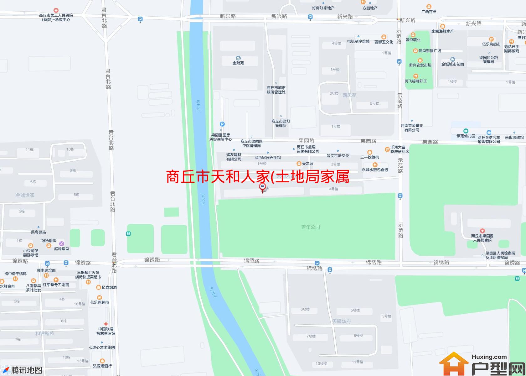 天和人家(土地局家属小区 - 户型网