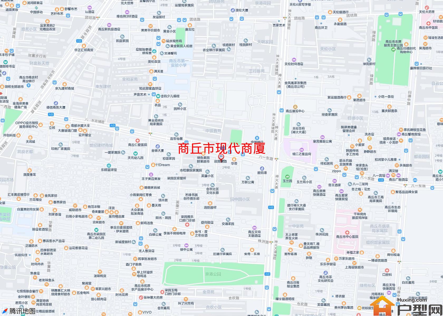 现代商厦小区 - 户型网