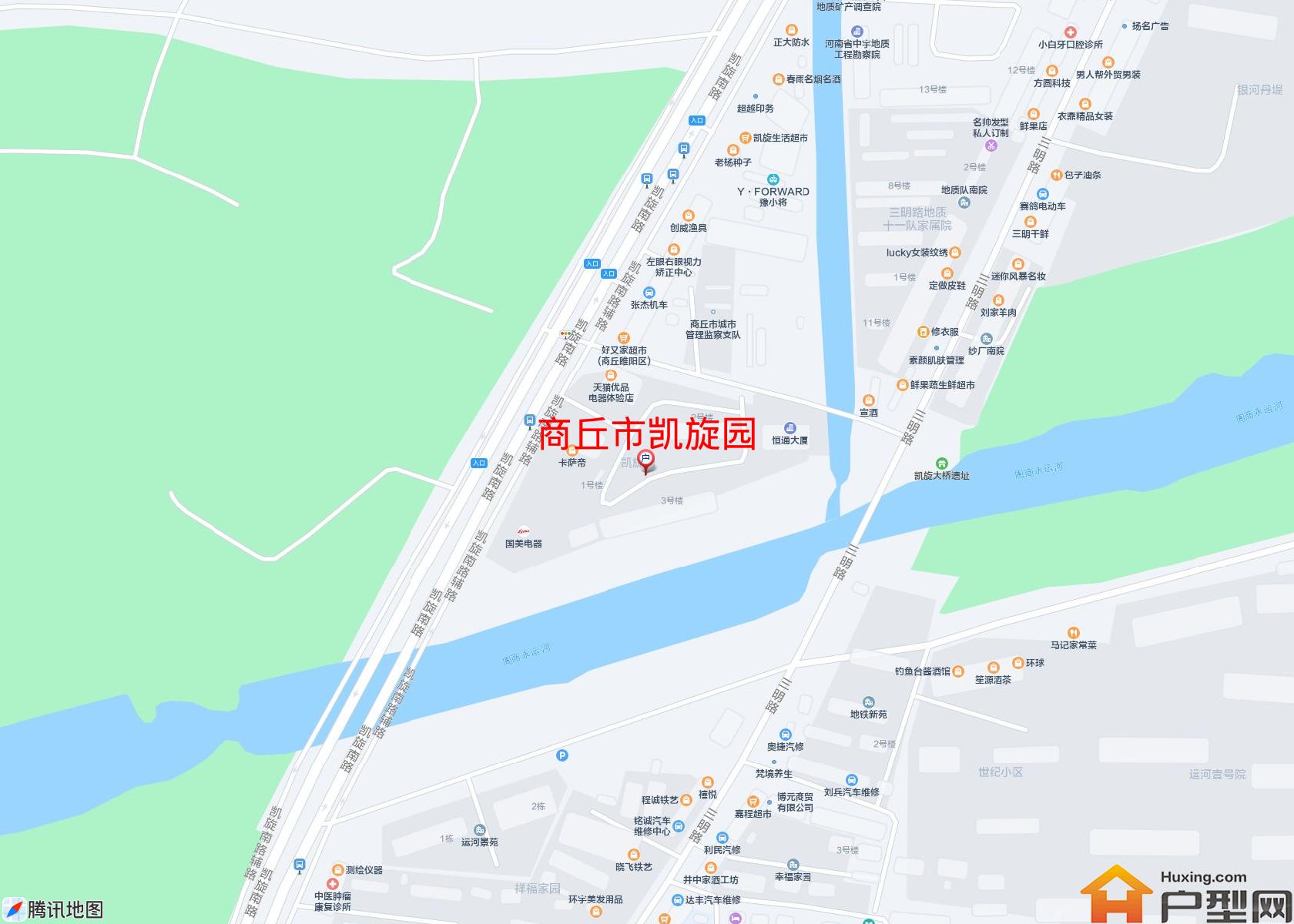 凯旋园小区 - 户型网