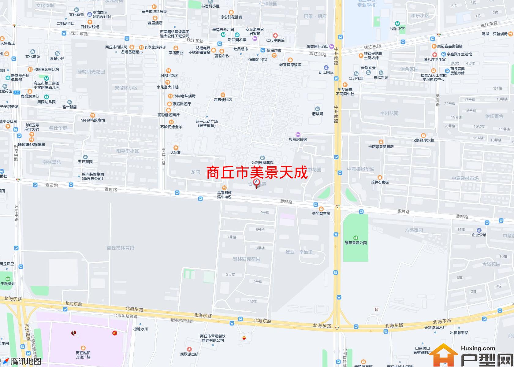 美景天成小区 - 户型网