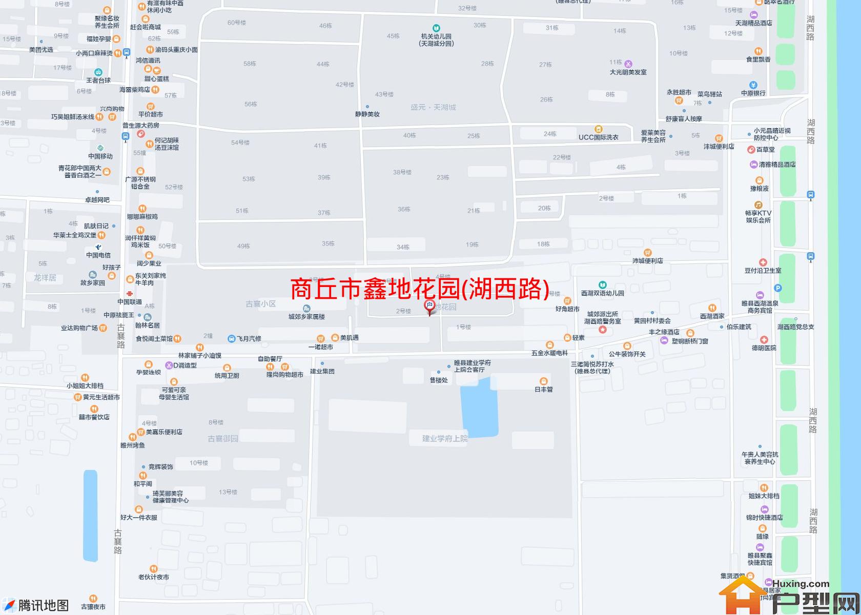 鑫地花园(湖西路)小区 - 户型网