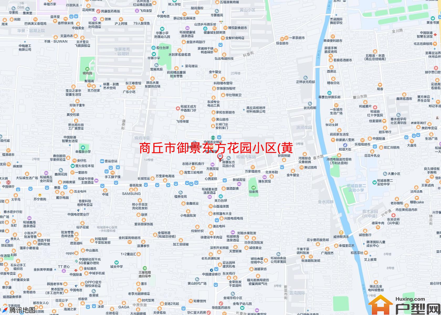 御景东方花园小区(黄山路)小区 - 户型网