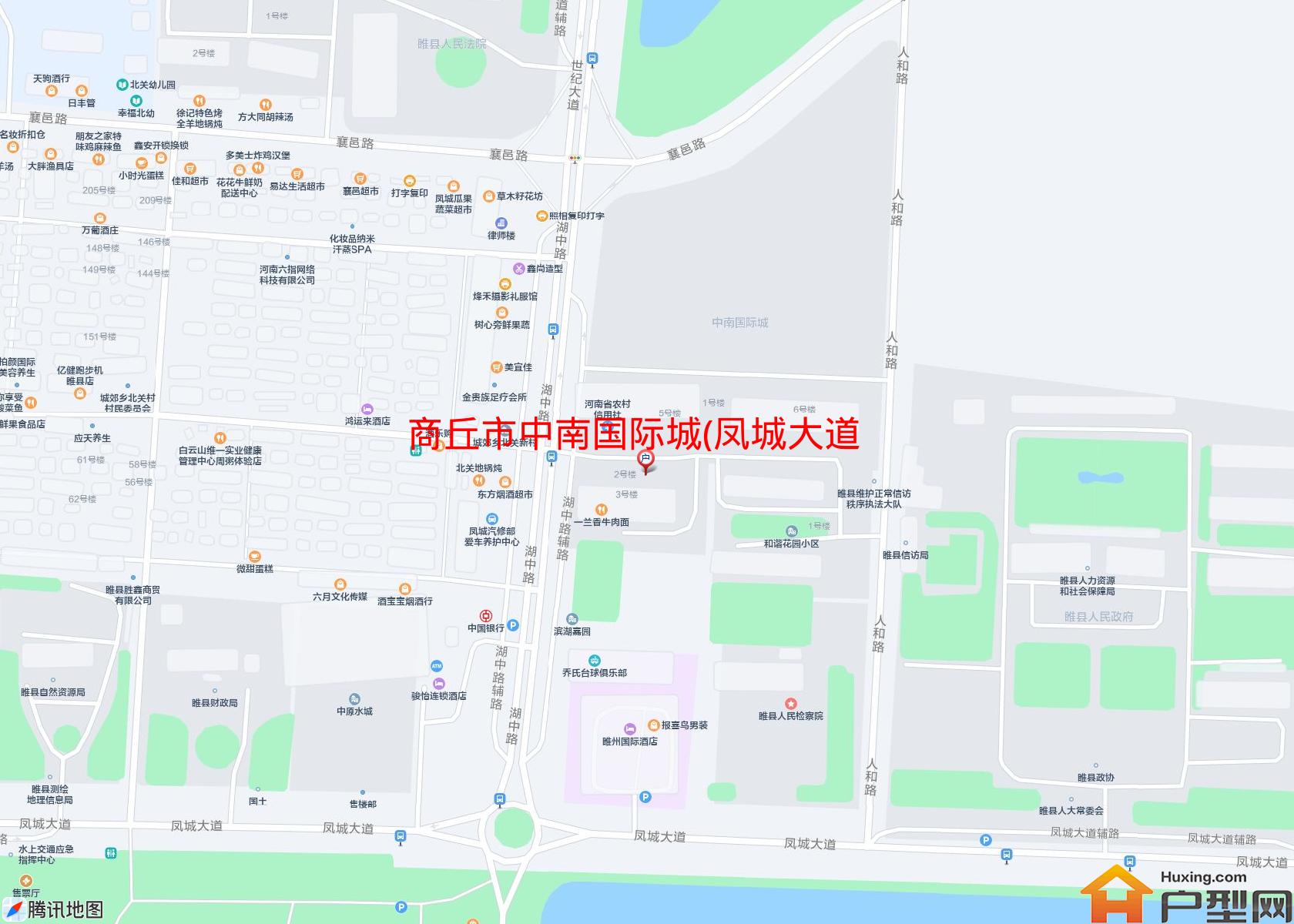 中南国际城(凤城大道)小区 - 户型网