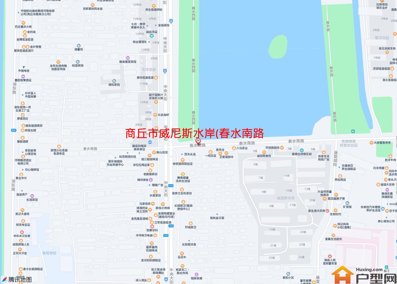 威尼斯水岸(春水南路)小区 - 户型网
