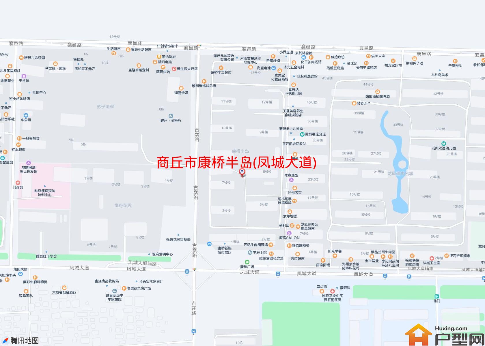 康桥半岛(凤城大道)小区 - 户型网