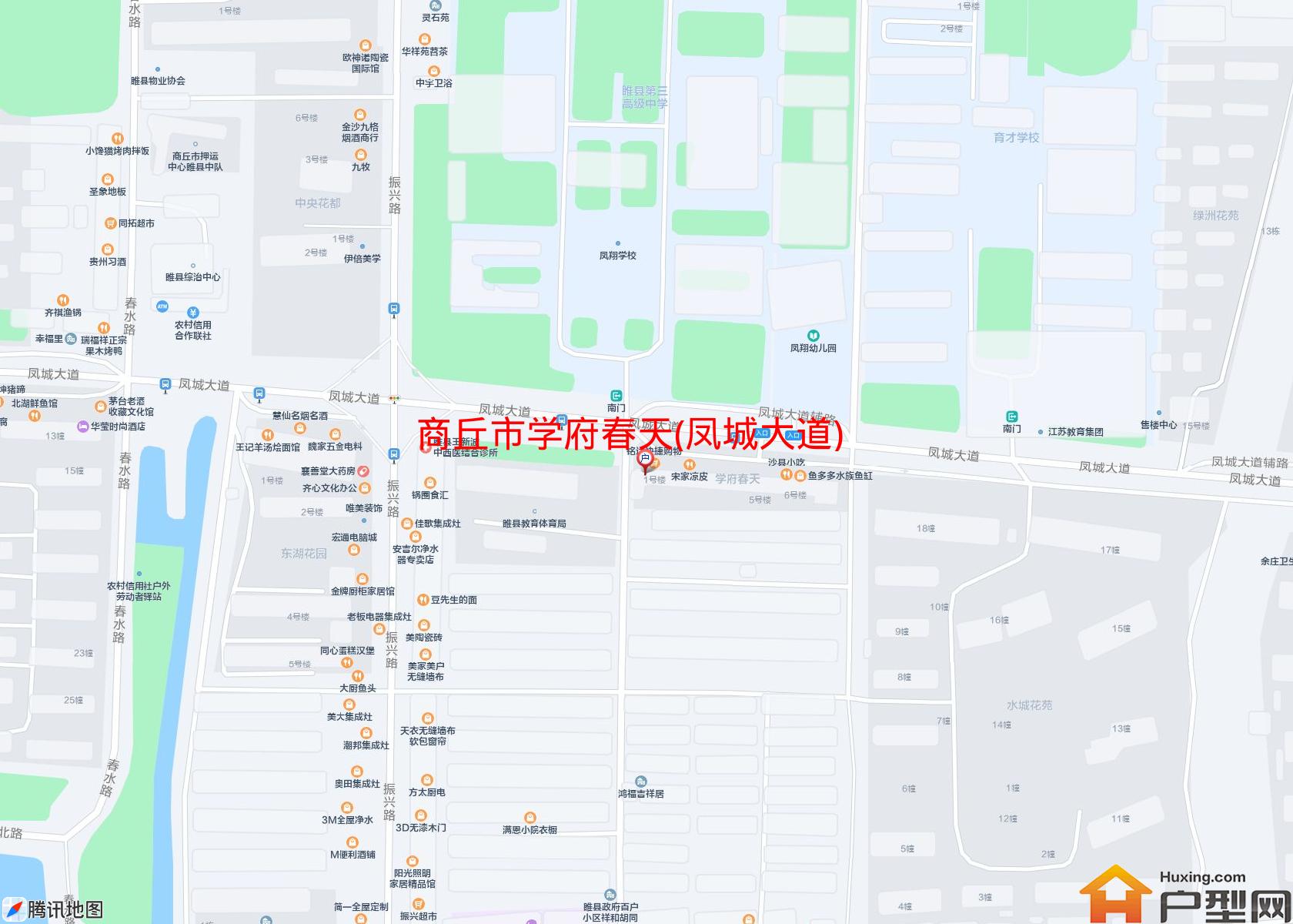 学府春天(凤城大道)小区 - 户型网