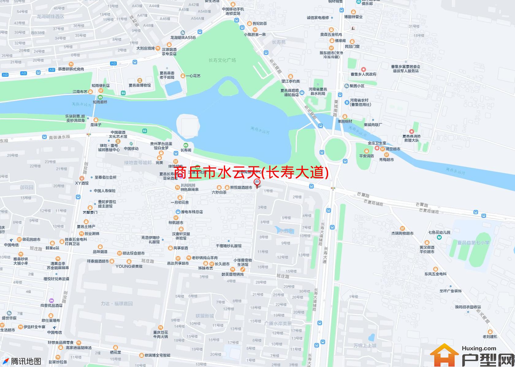 水云天(长寿大道)小区 - 户型网