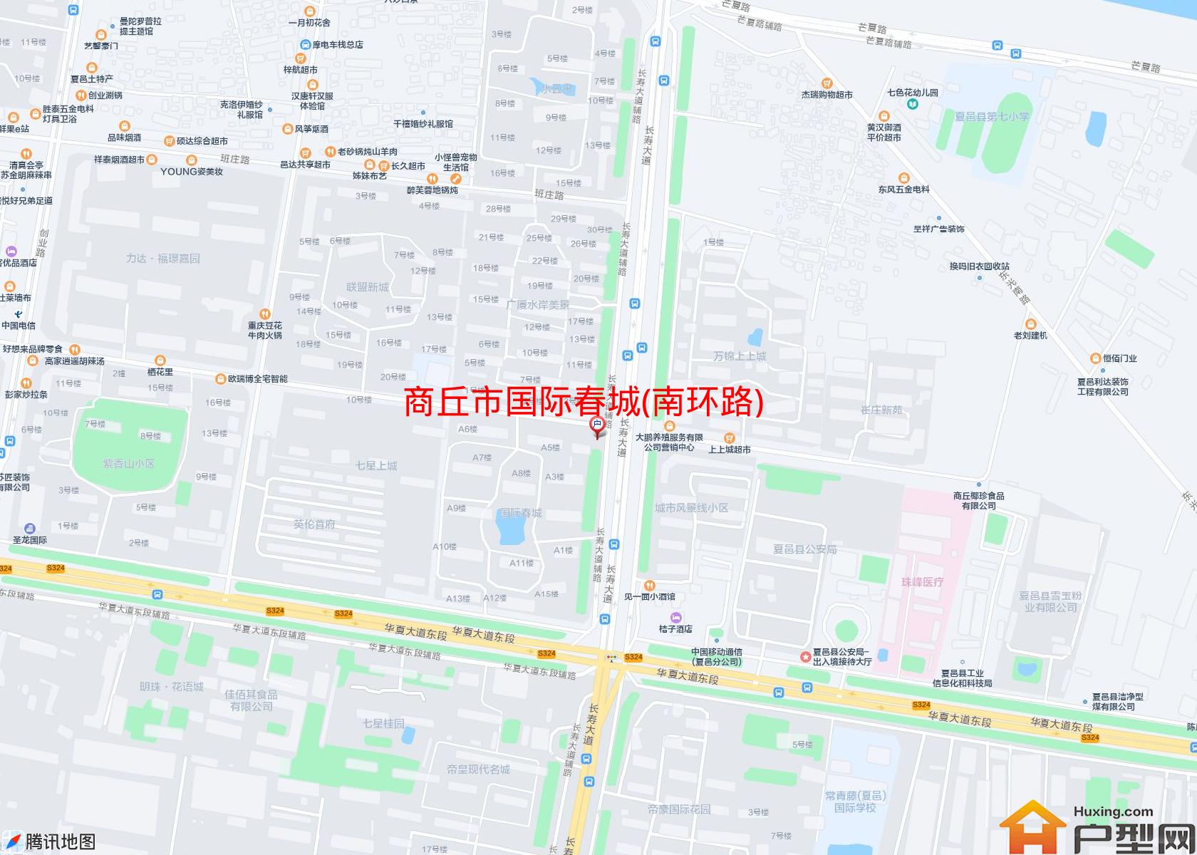 国际春城(南环路)小区 - 户型网