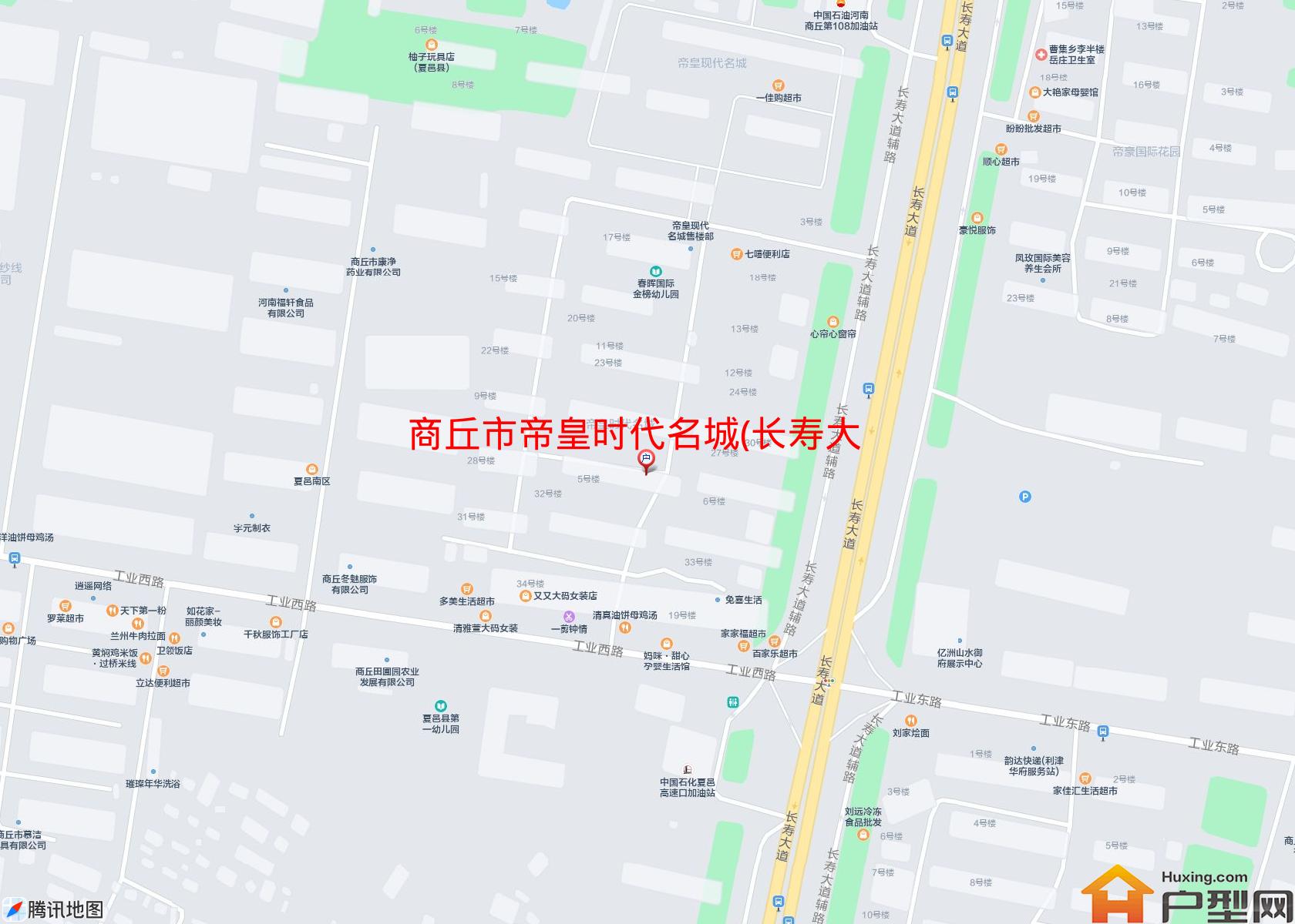 帝皇时代名城(长寿大道)小区 - 户型网