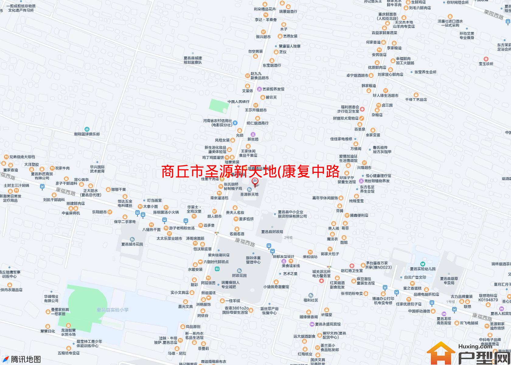 圣源新天地(康复中路)小区 - 户型网