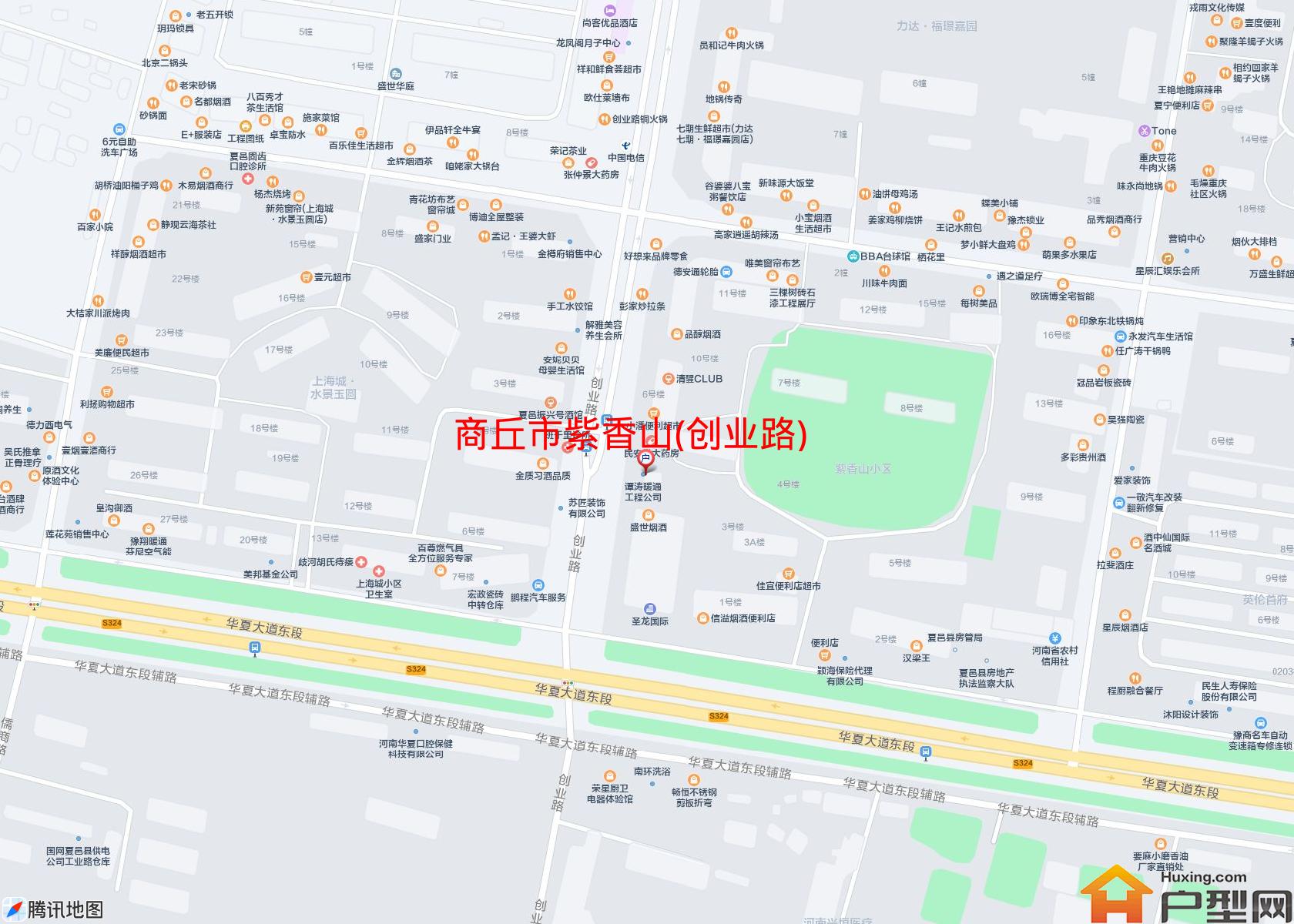 紫香山(创业路)小区 - 户型网