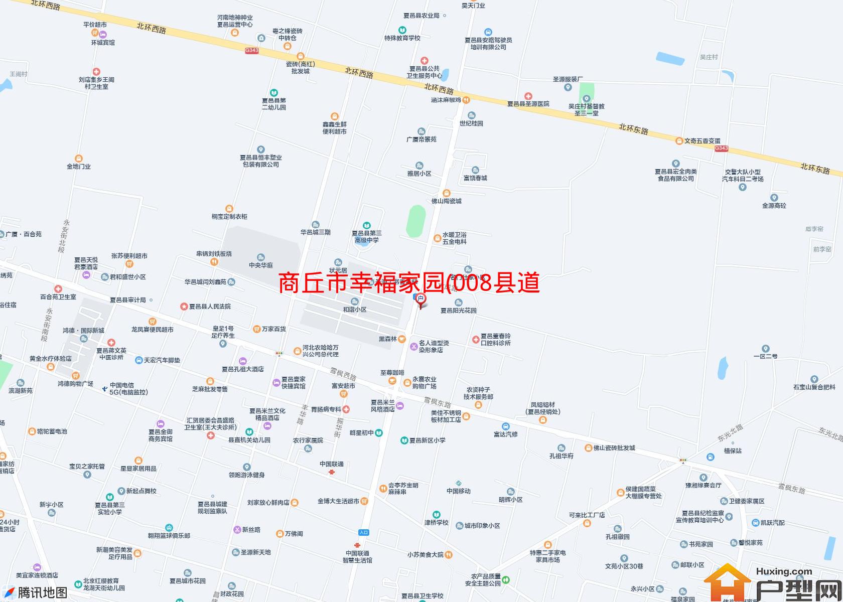 幸福家园(008县道)小区 - 户型网