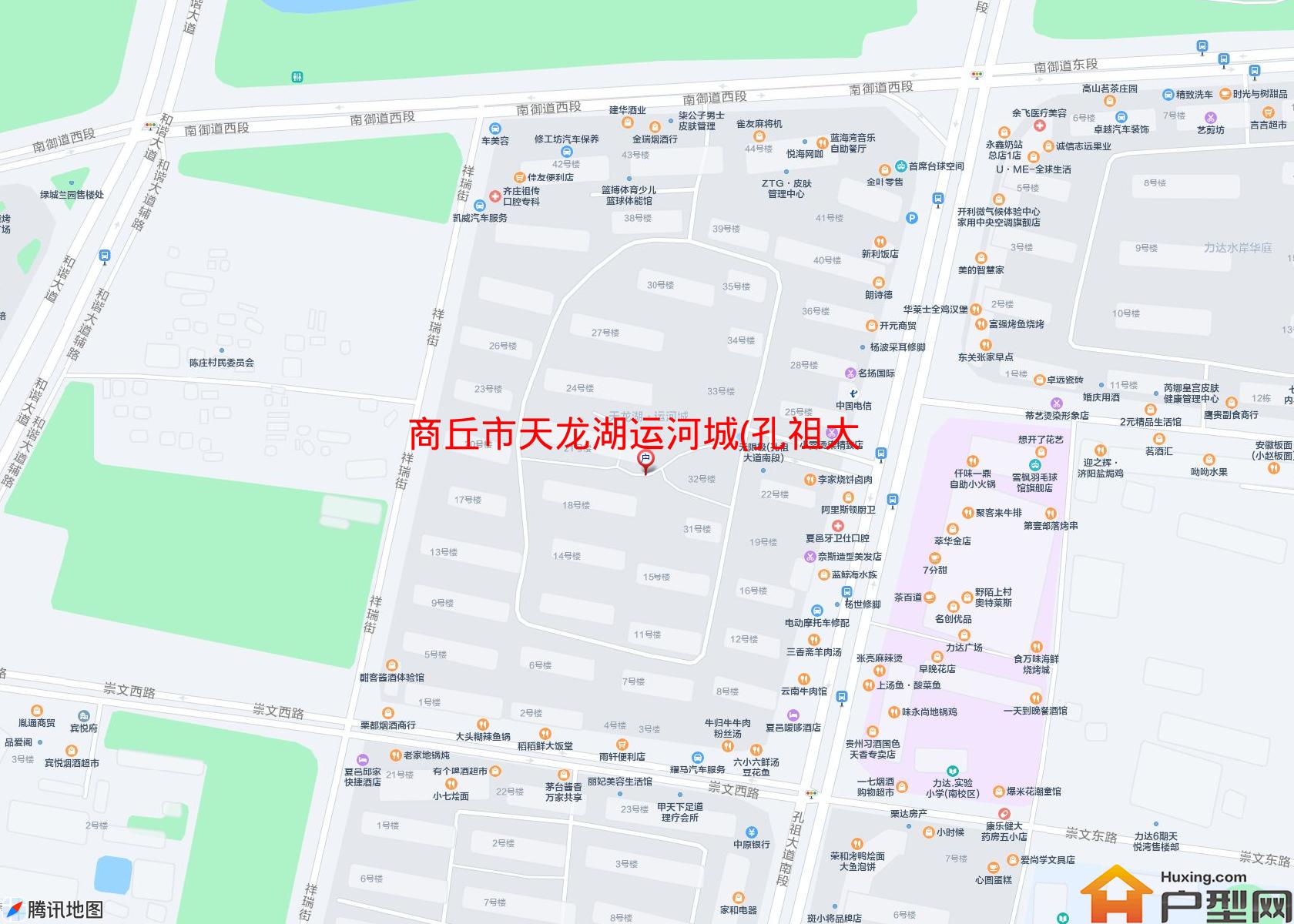 天龙湖运河城(孔祖大道南段)小区 - 户型网