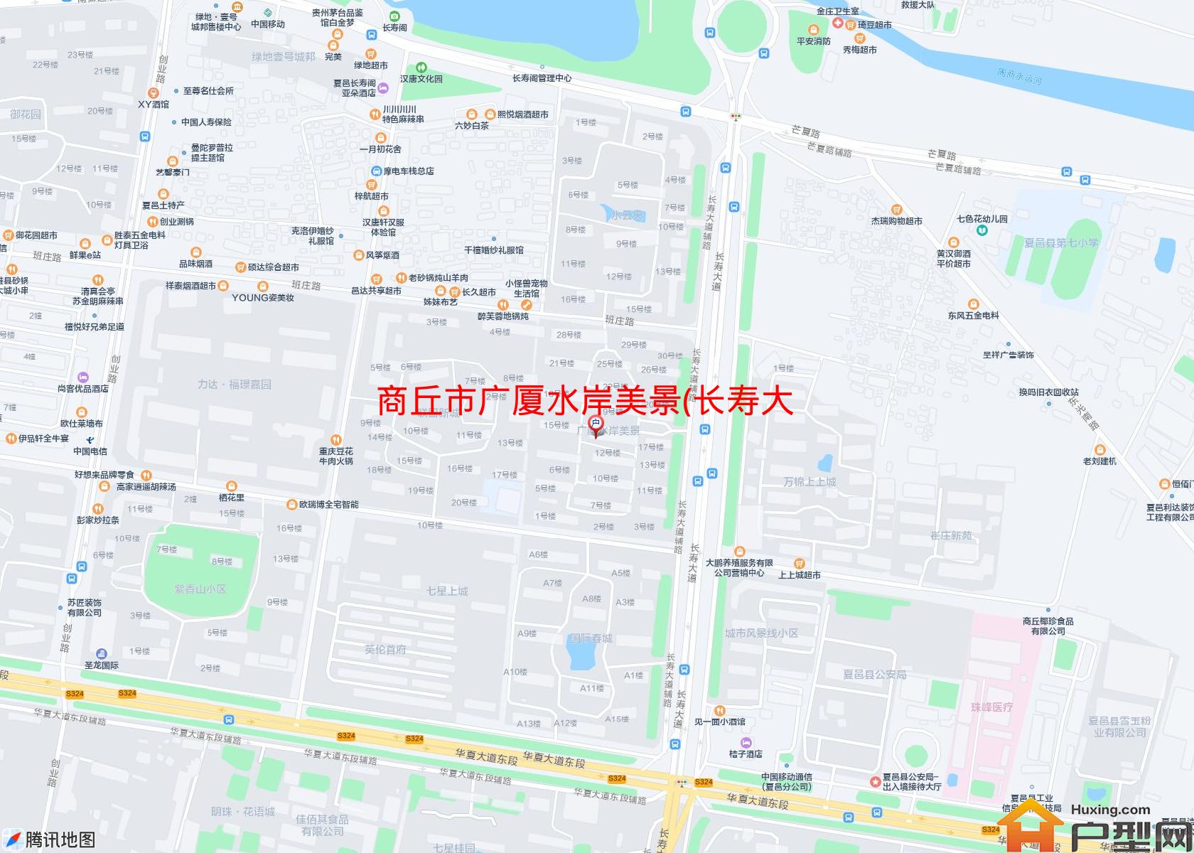 广厦水岸美景(长寿大道)小区 - 户型网