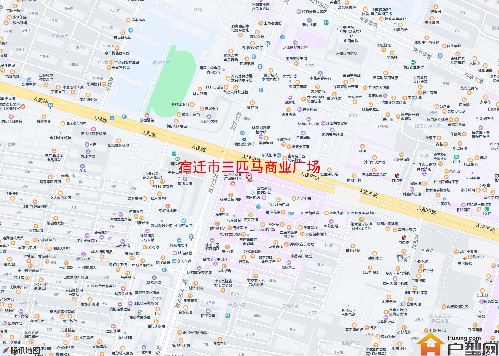 三匹马商业广场小区 - 户型网
