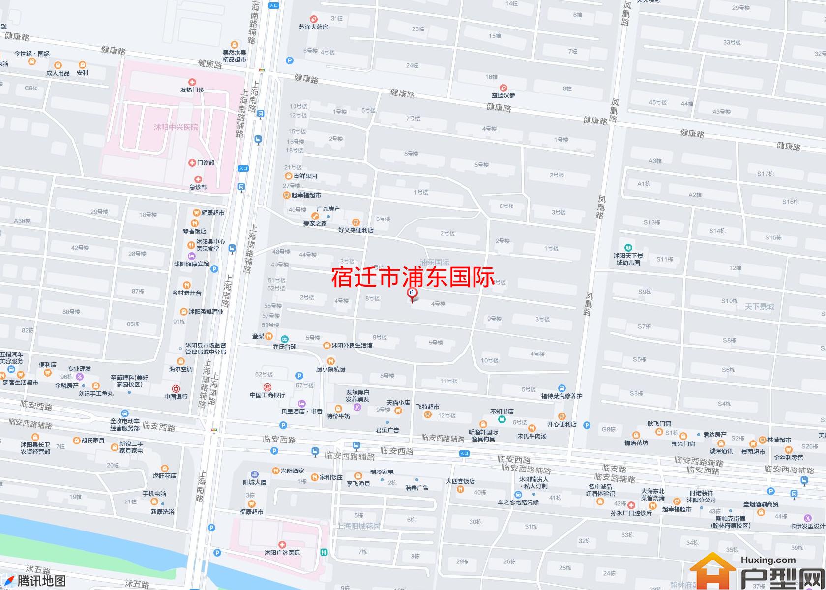 浦东国际小区 - 户型网
