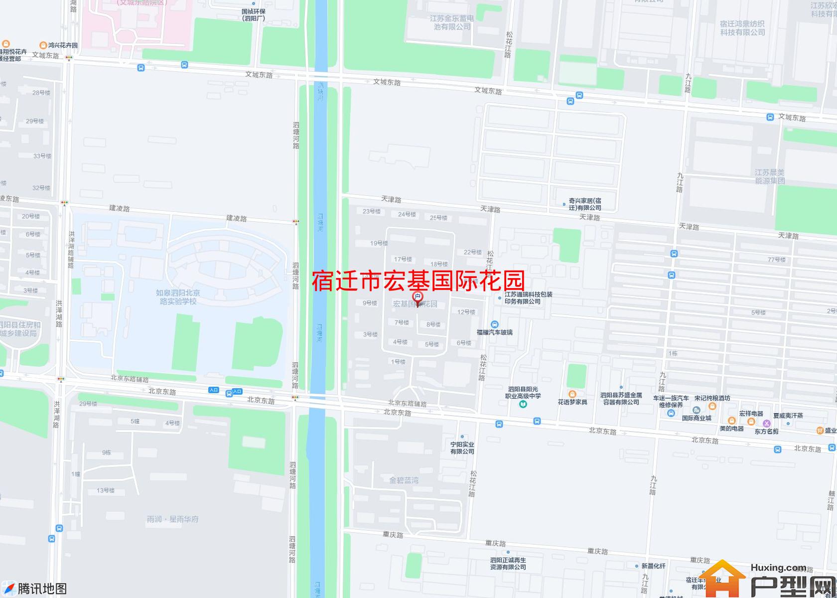 宏基国际花园小区 - 户型网