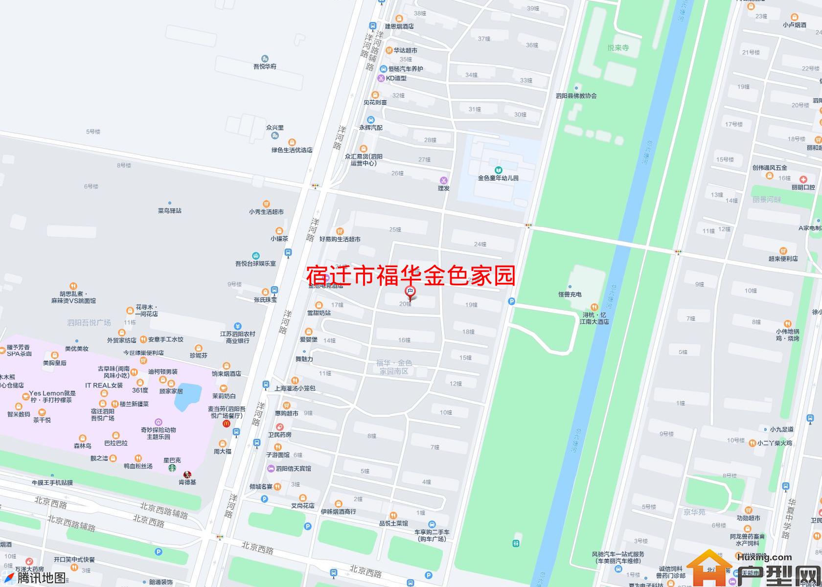 福华金色家园小区 - 户型网