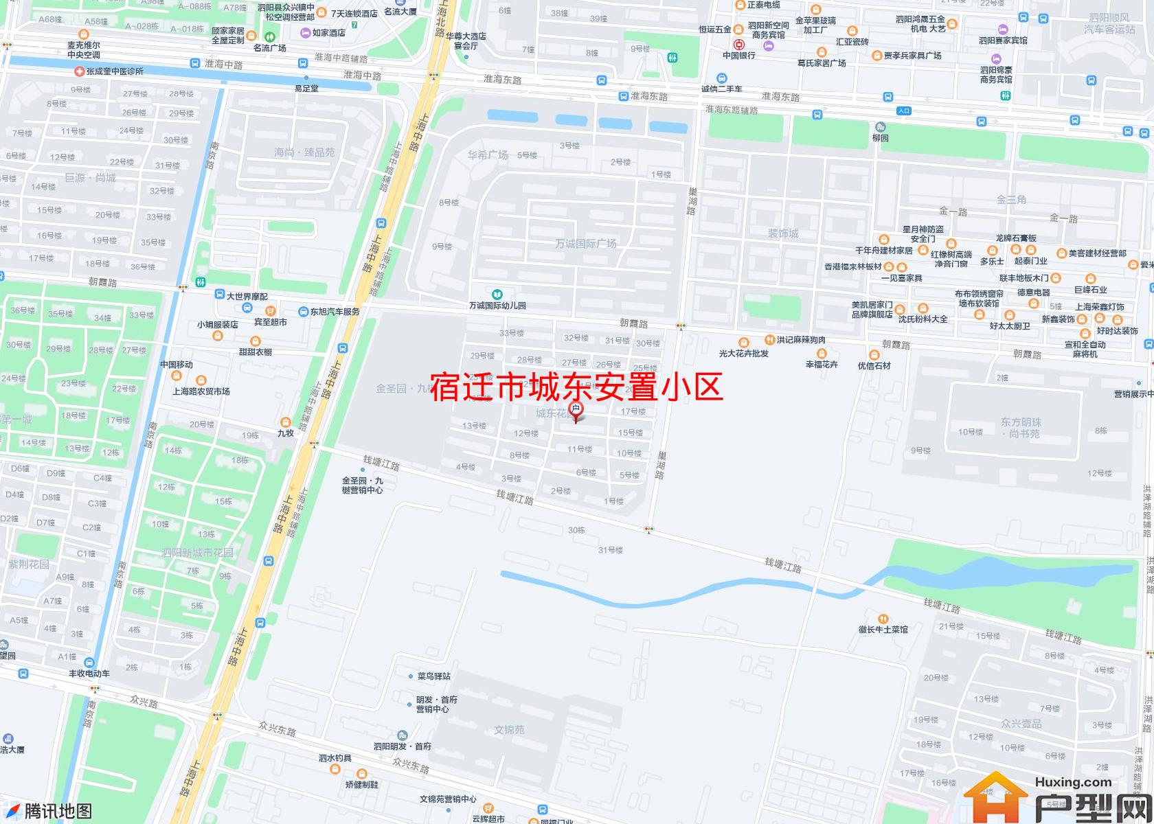 城东安置小区小区 - 户型网