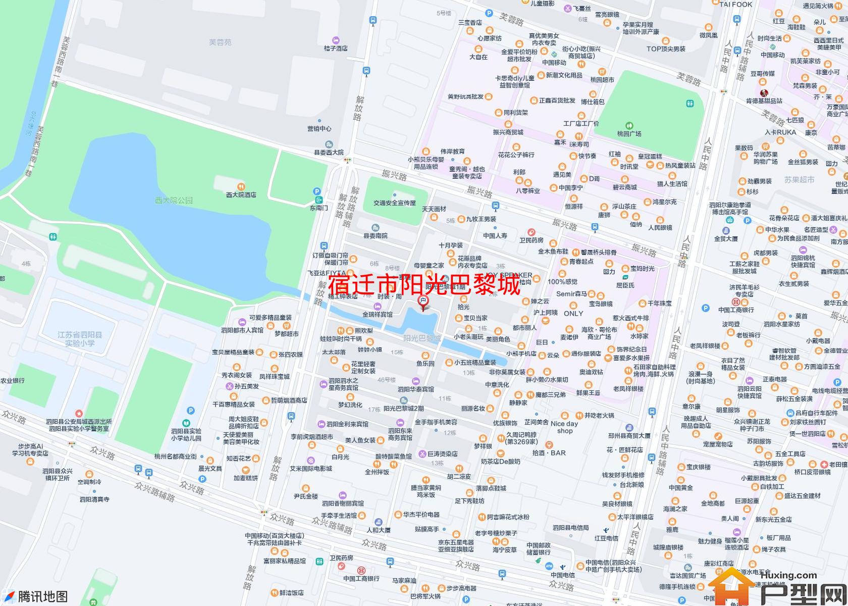 阳光巴黎城小区 - 户型网