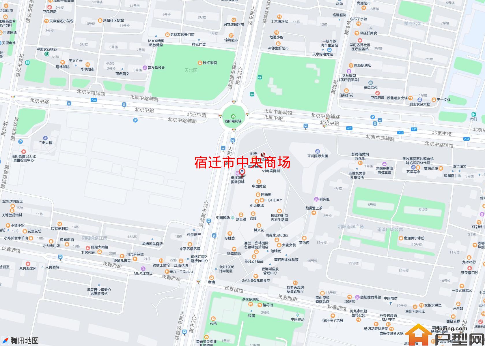 中央商场小区 - 户型网
