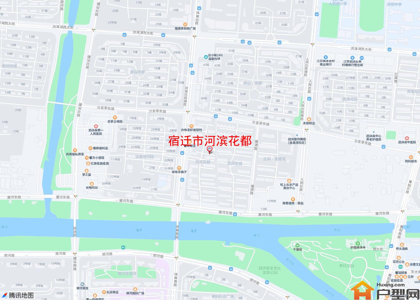 河滨花都小区 - 户型网