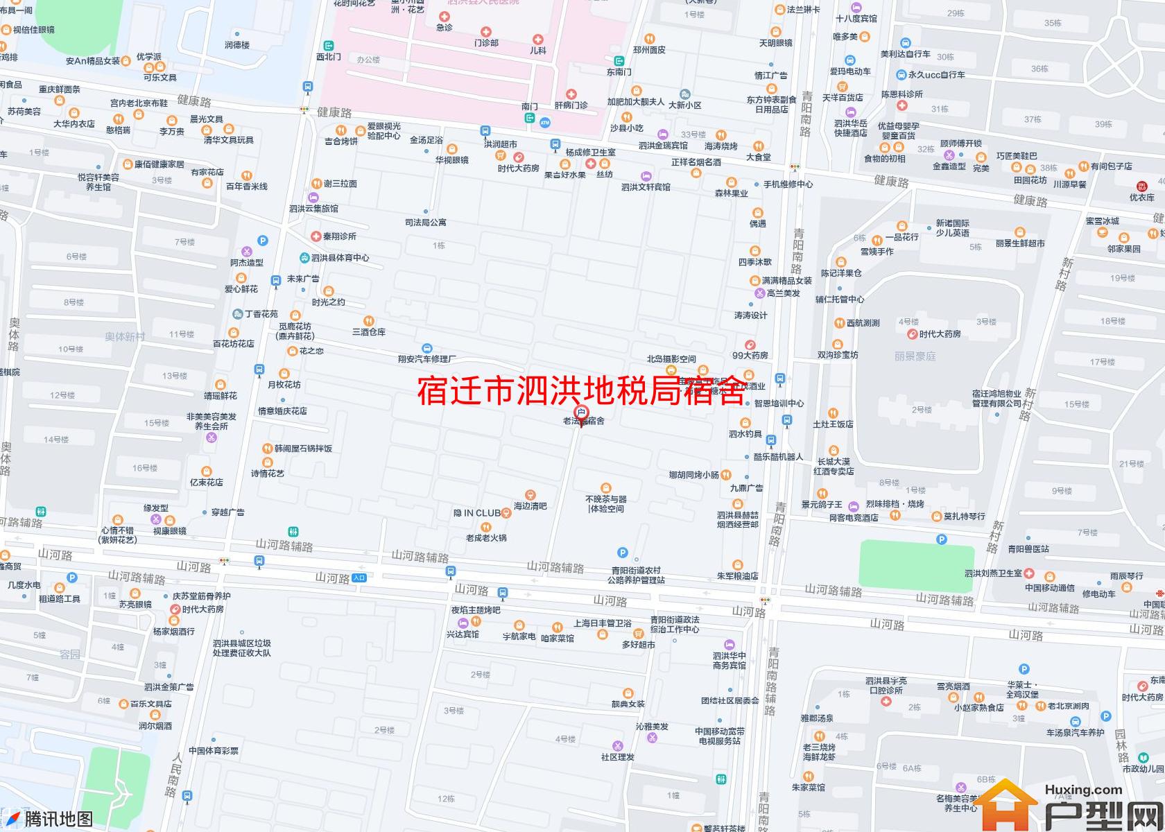 泗洪地税局宿舍小区 - 户型网