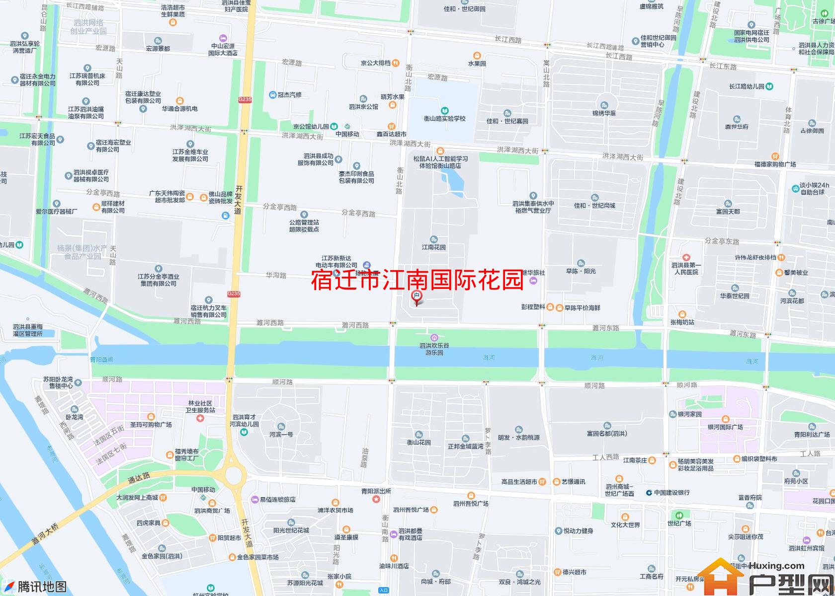 江南国际花园小区 - 户型网