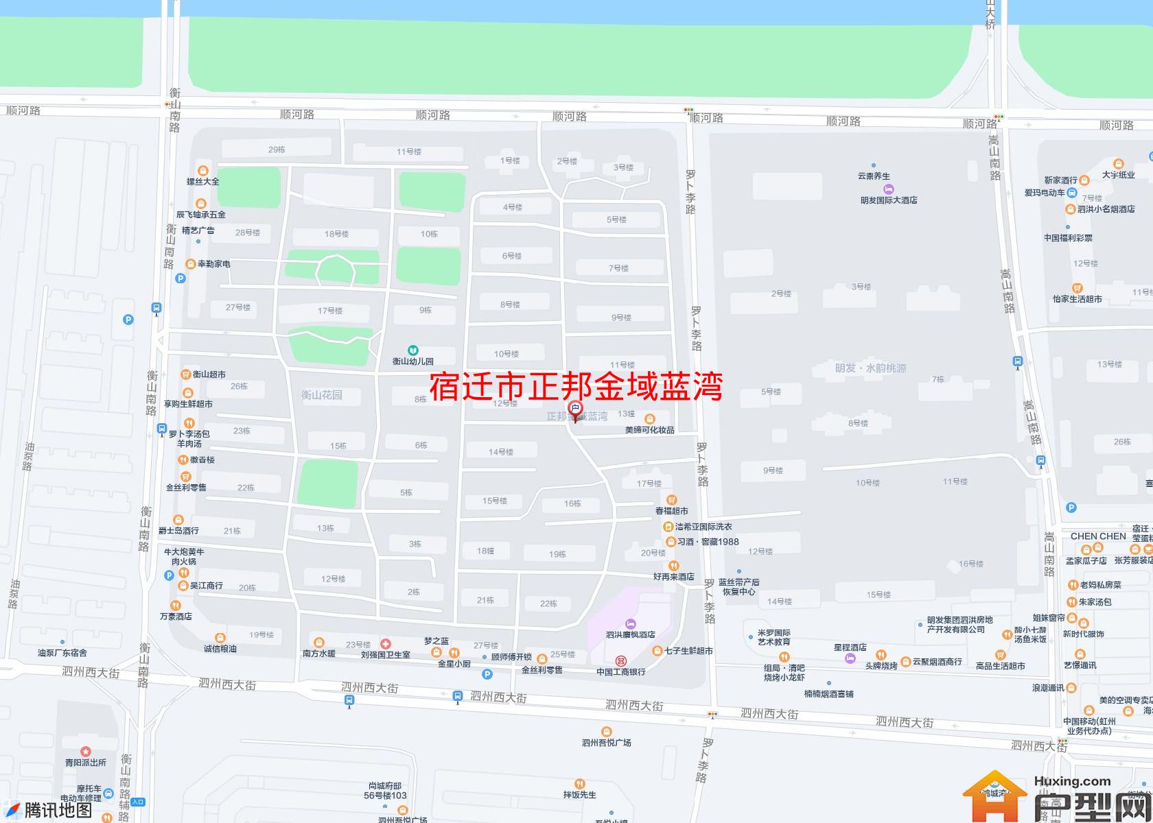 正邦金域蓝湾小区 - 户型网