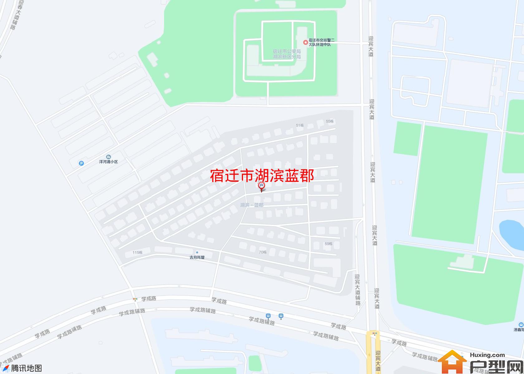 湖滨蓝郡小区 - 户型网