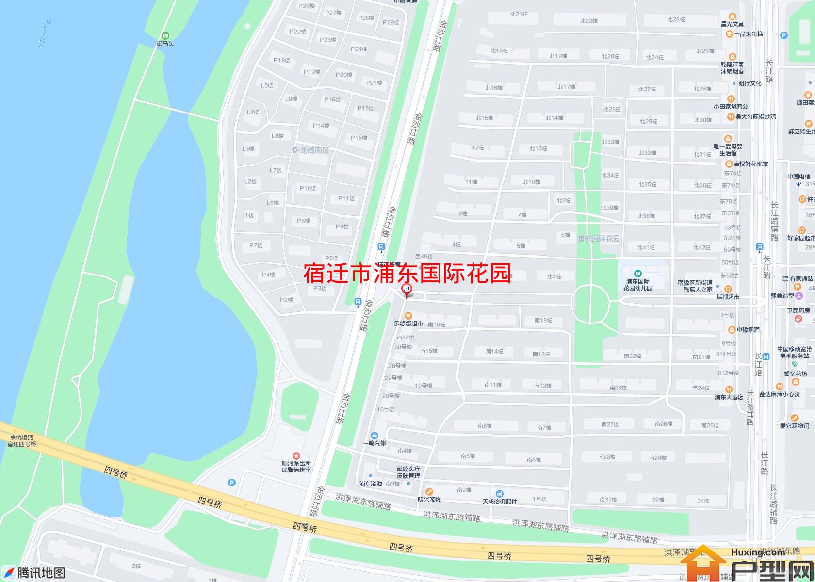 浦东国际花园小区 - 户型网