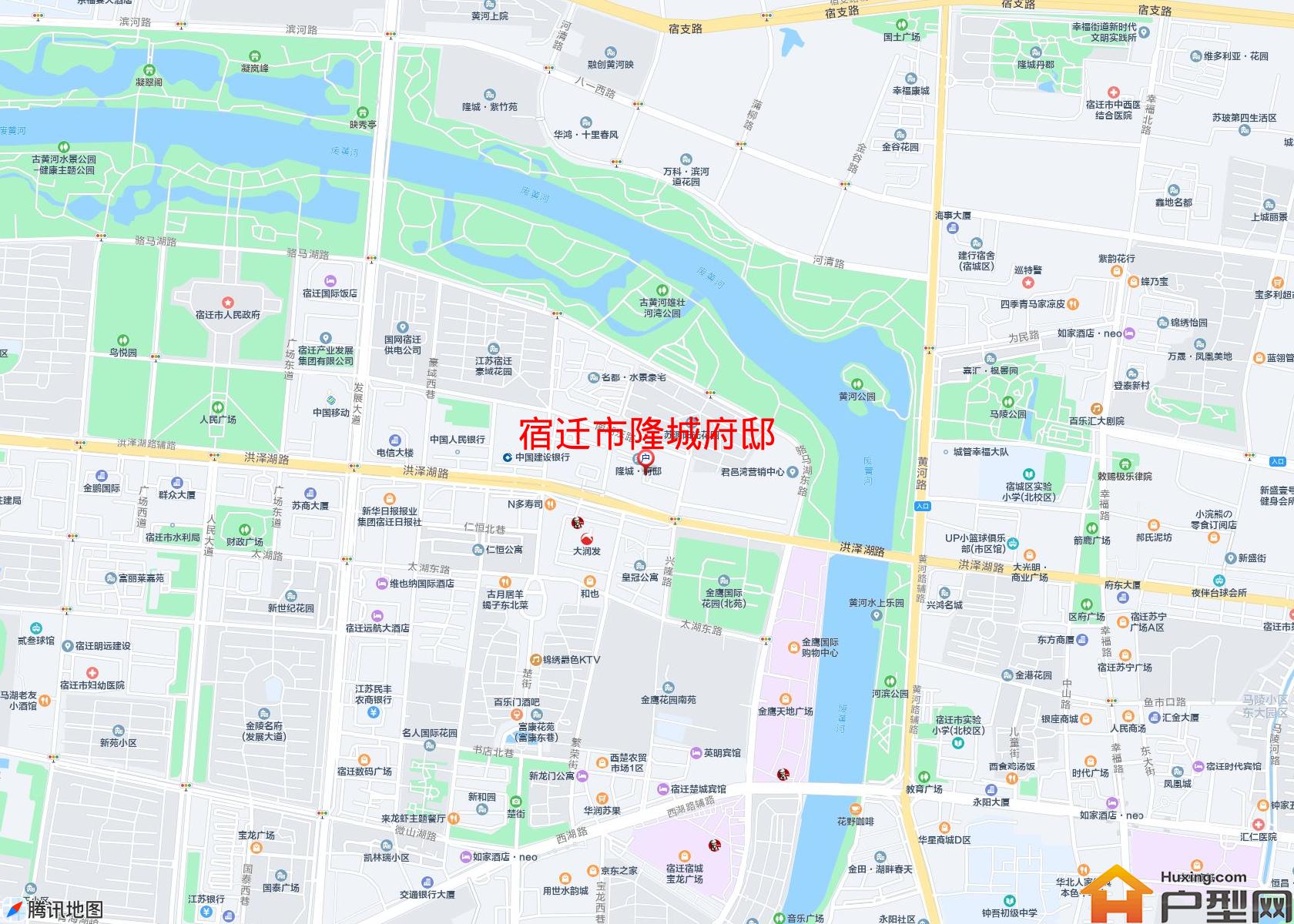 隆城府邸小区 - 户型网