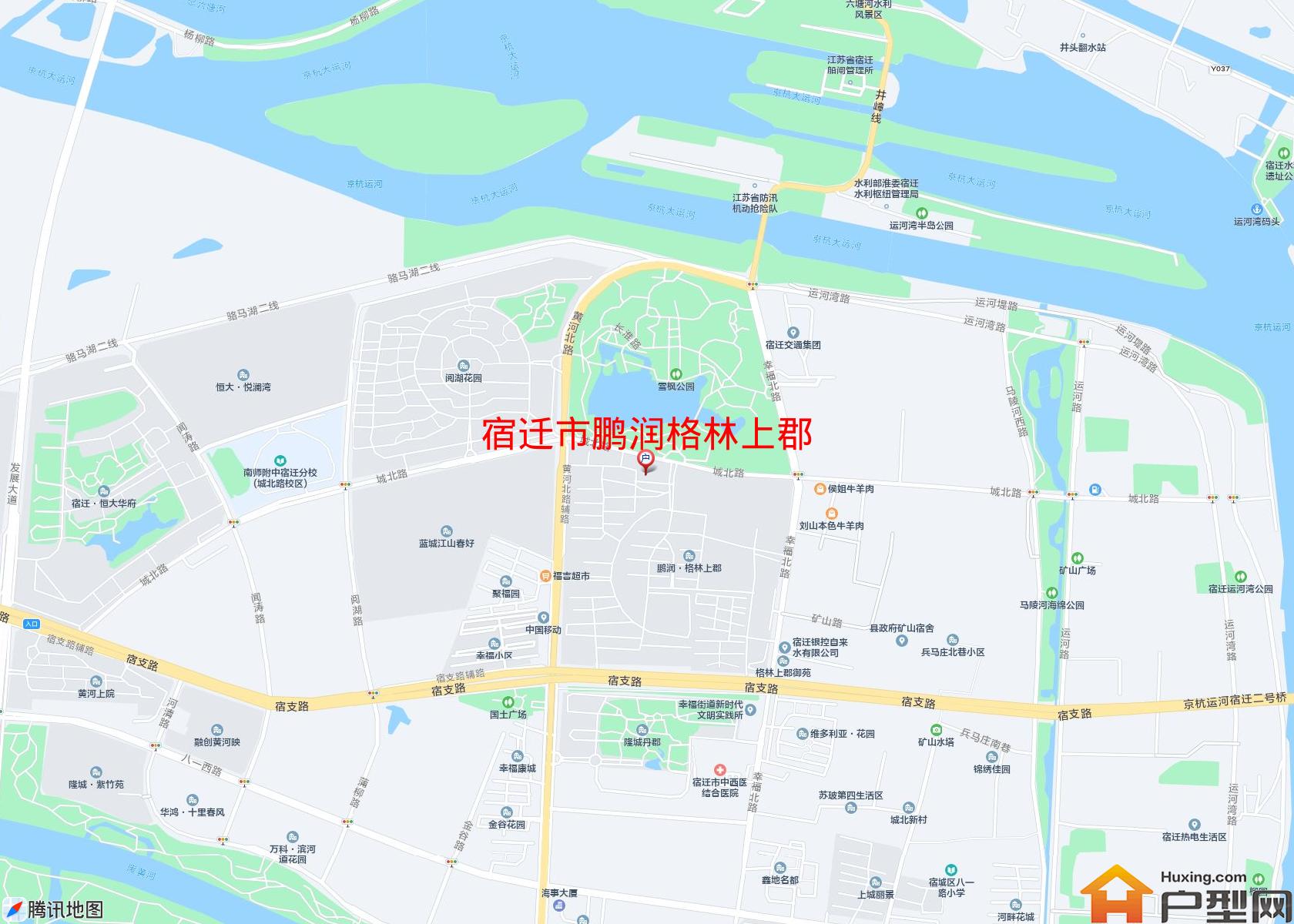 鹏润格林上郡小区 - 户型网
