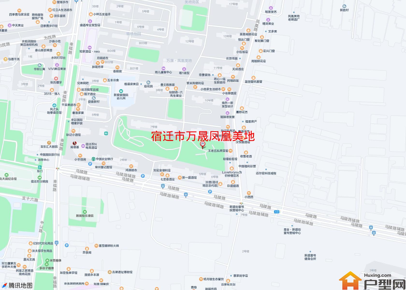 万晟凤凰美地小区 - 户型网