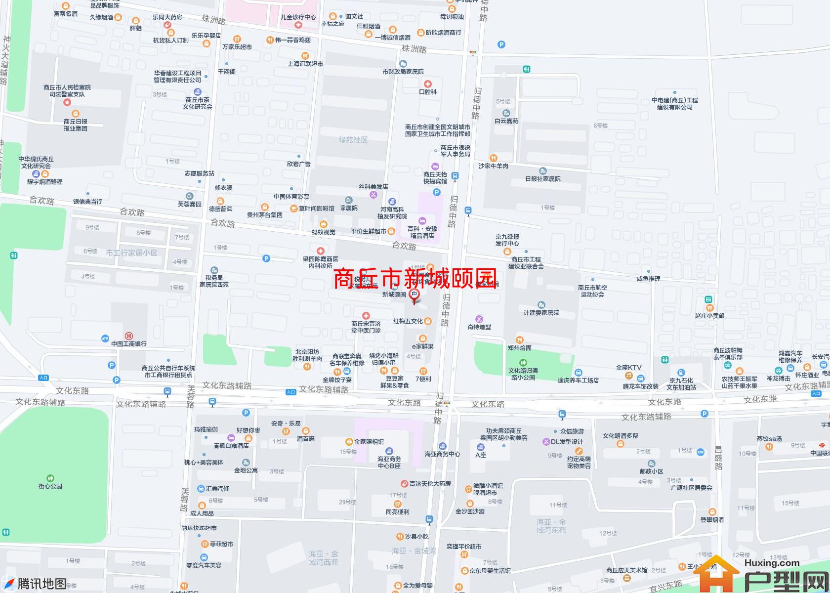 新城颐园小区 - 户型网