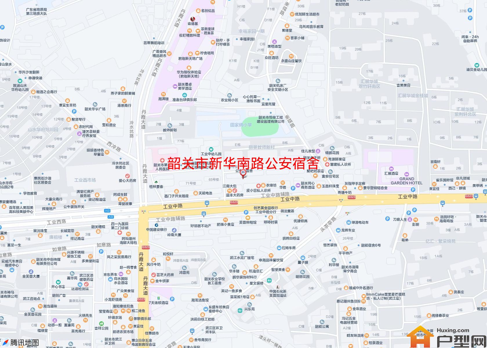 新华南路公安宿舍小区 - 户型网