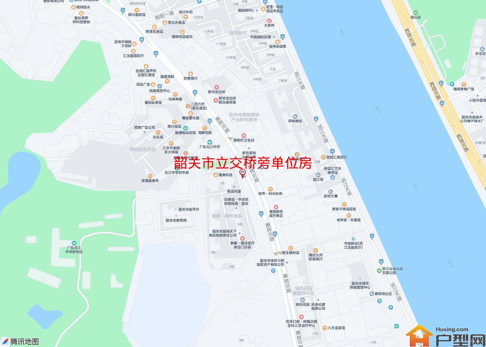 立交桥旁单位房小区 - 户型网