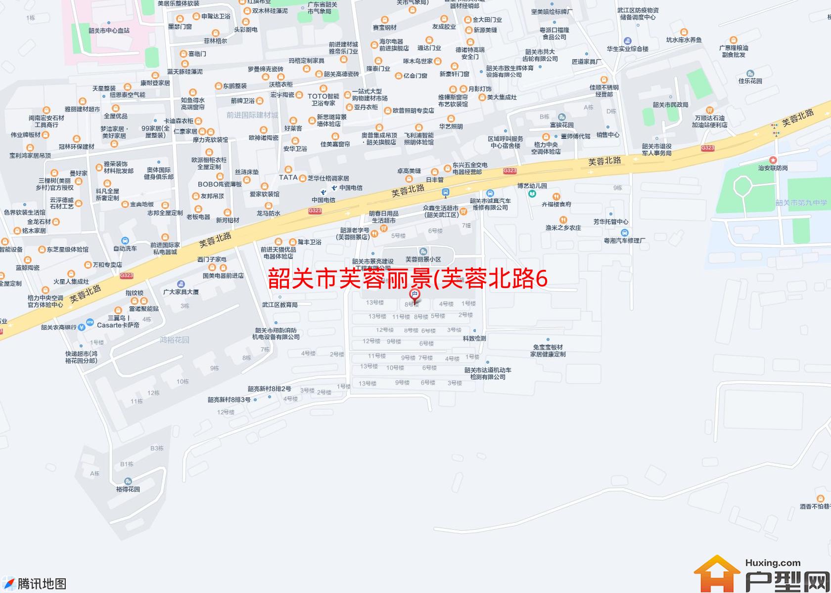 芙蓉丽景(芙蓉北路68号)小区 - 户型网