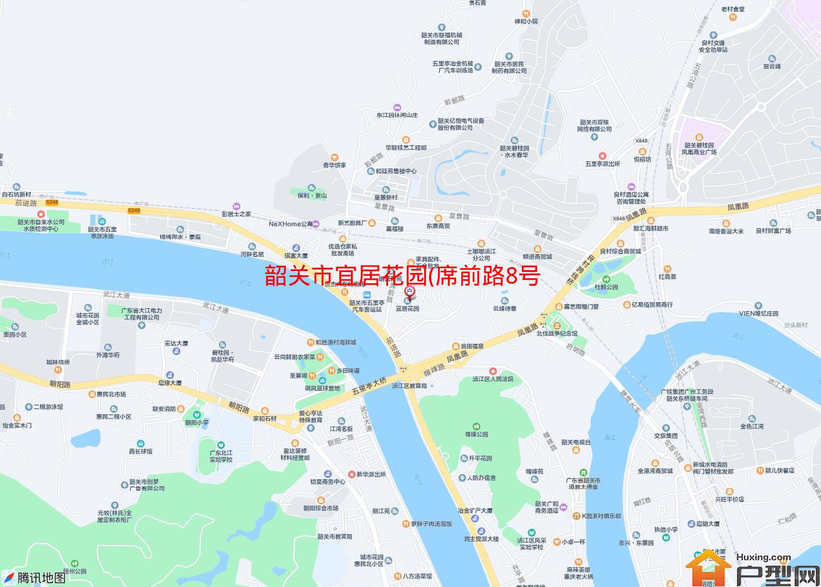 宜居花园(席前路8号)小区 - 户型网