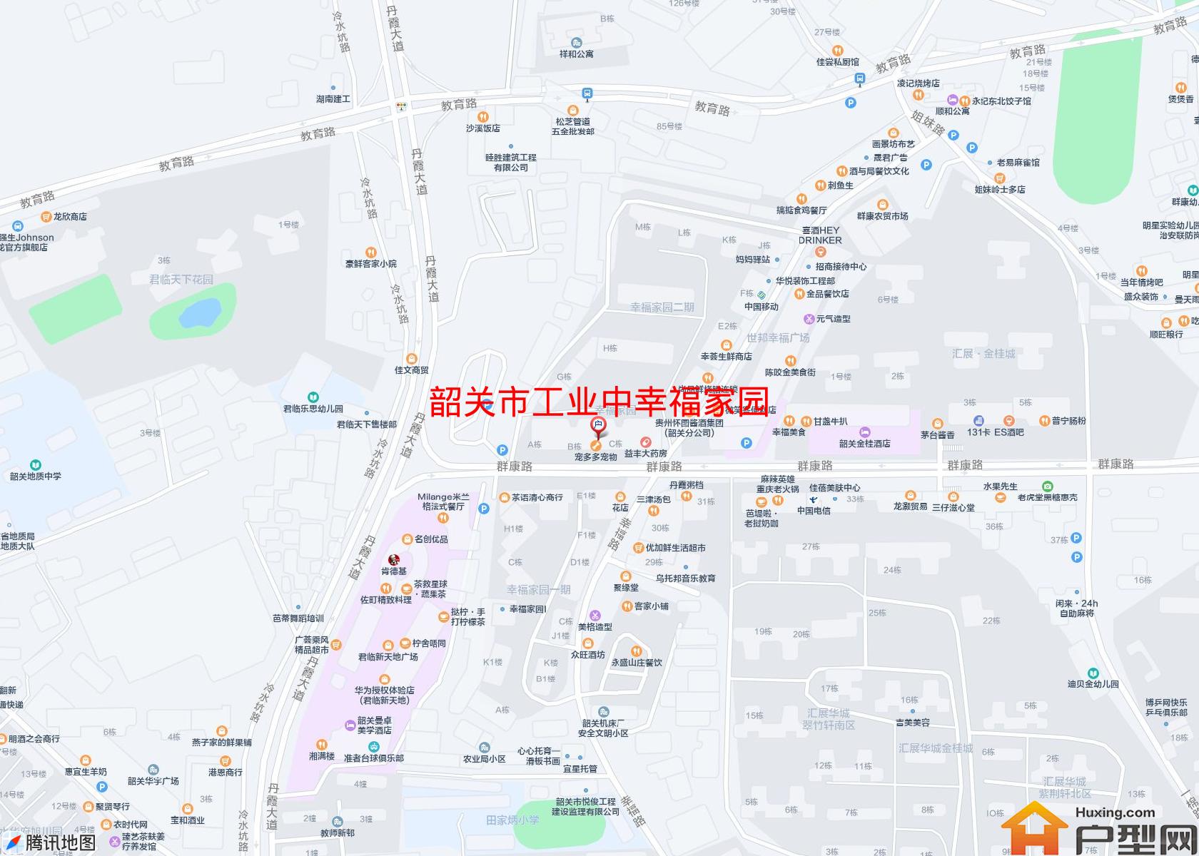 工业中幸福家园小区 - 户型网