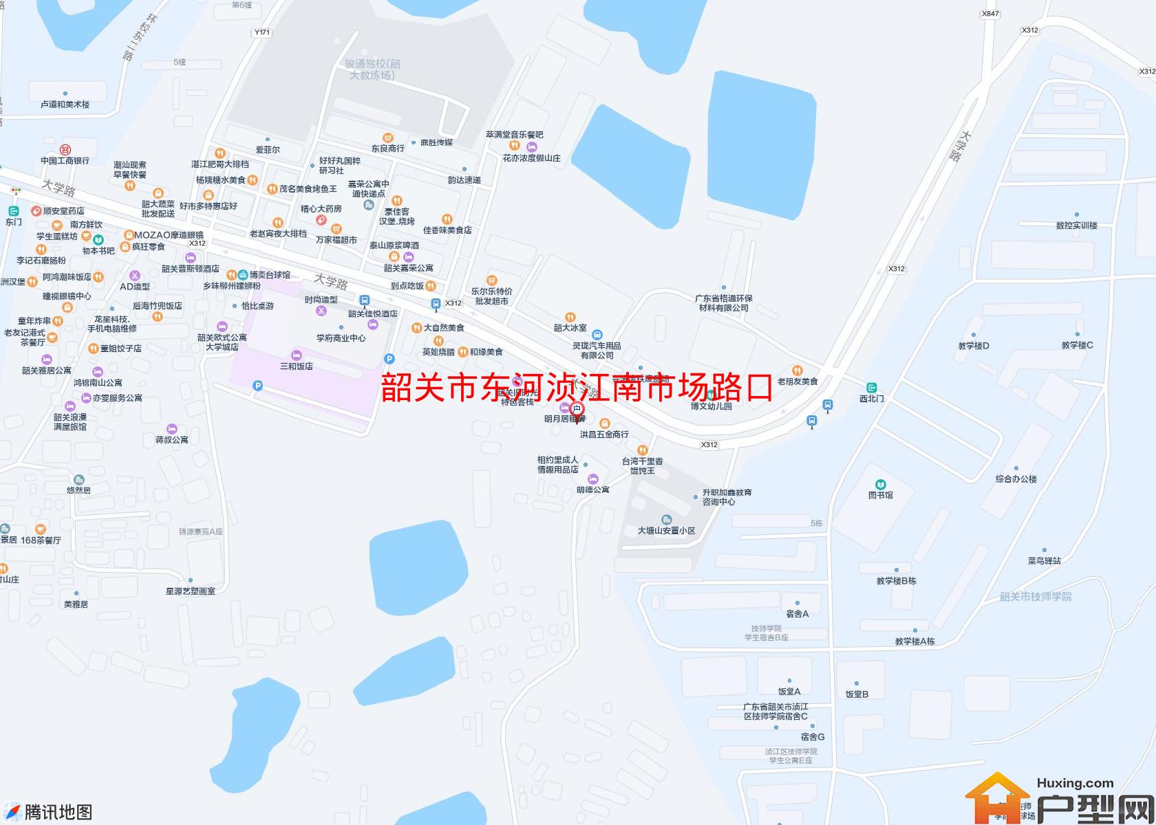 东河浈江南市场路口小区 - 户型网
