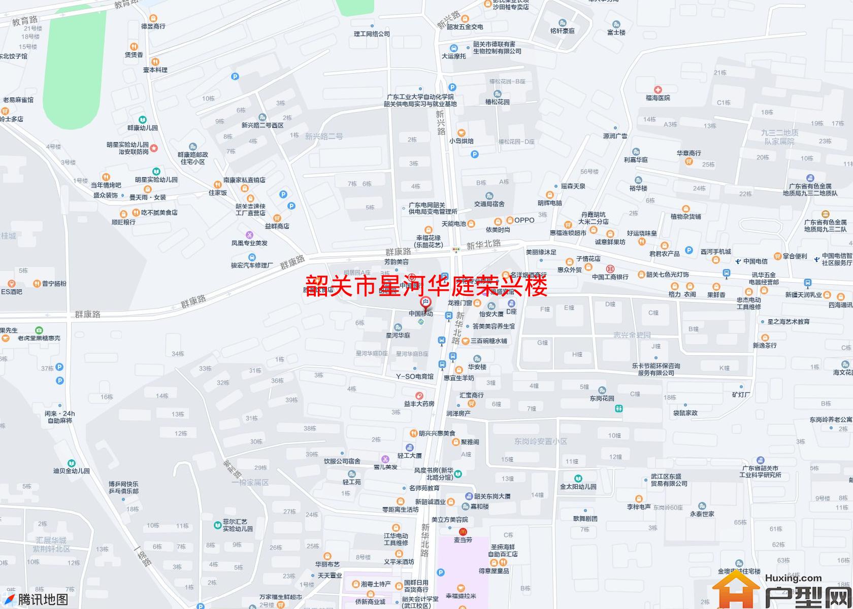 星河华庭荣兴楼小区 - 户型网